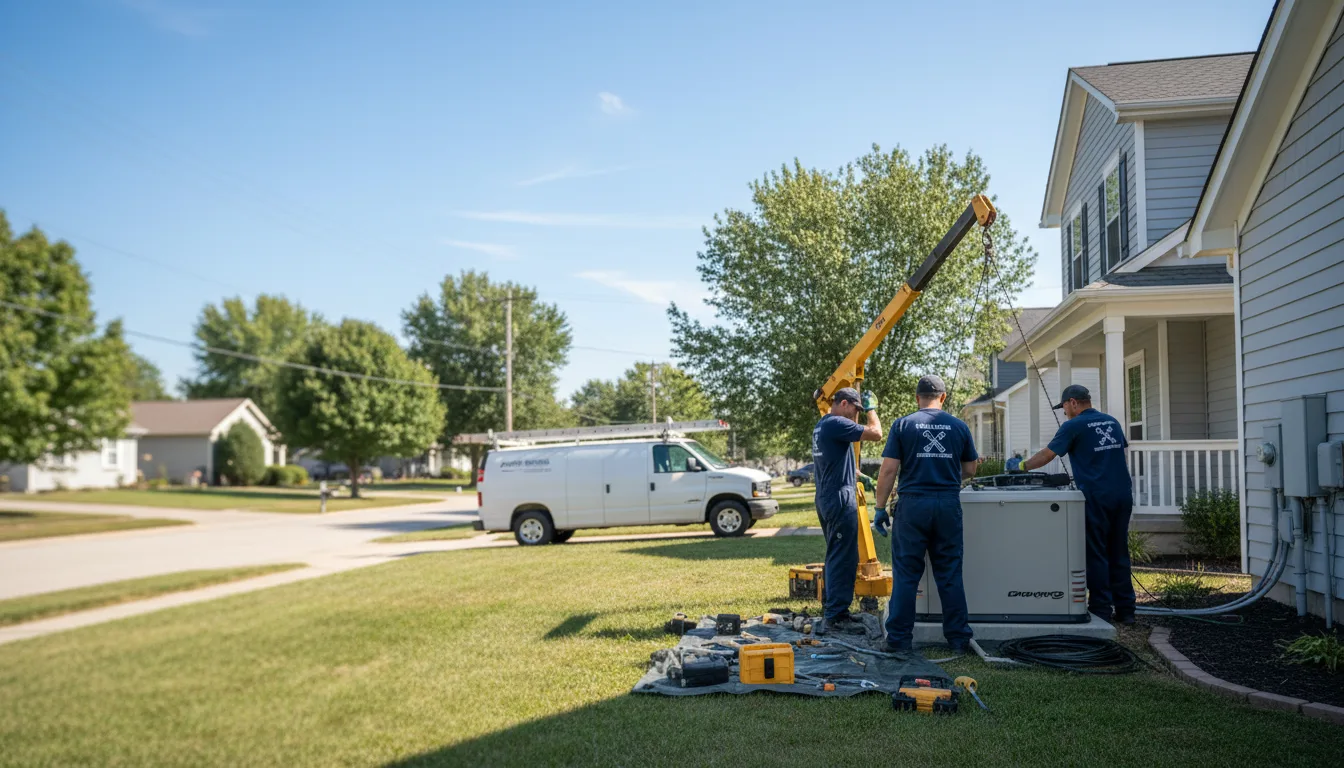 Generator Installation in Upper Fairmount, MD near me